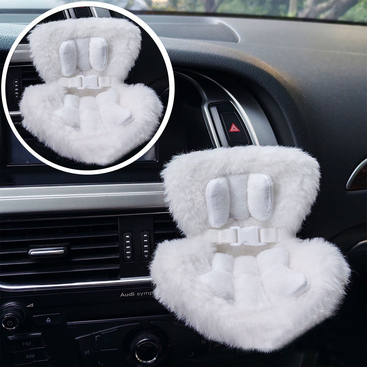 Labubu white seat -